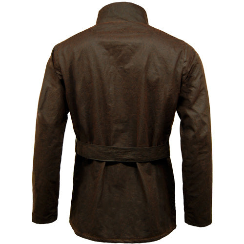 Continental Belted Motorcyle Wax Jacket