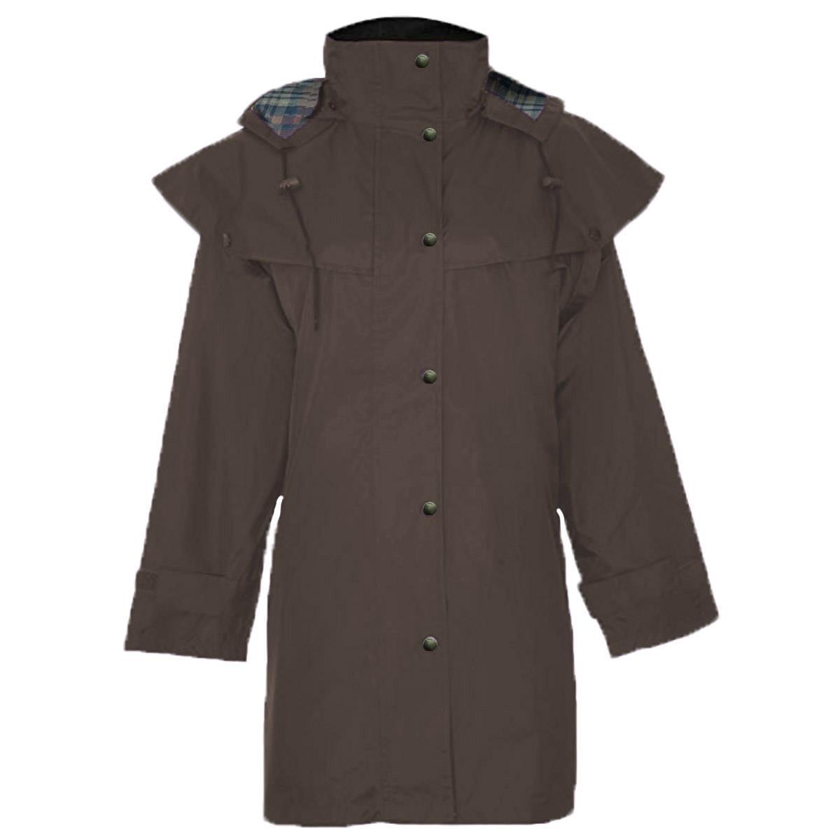 Ladies Waterproof 3/4 Length Riding Coat