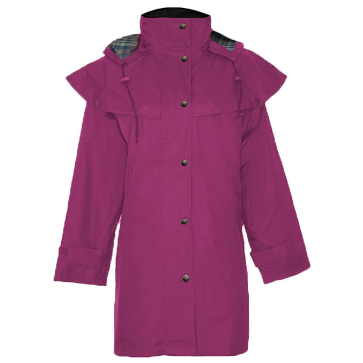 Ladies Waterproof 3/4 Length Riding Coat