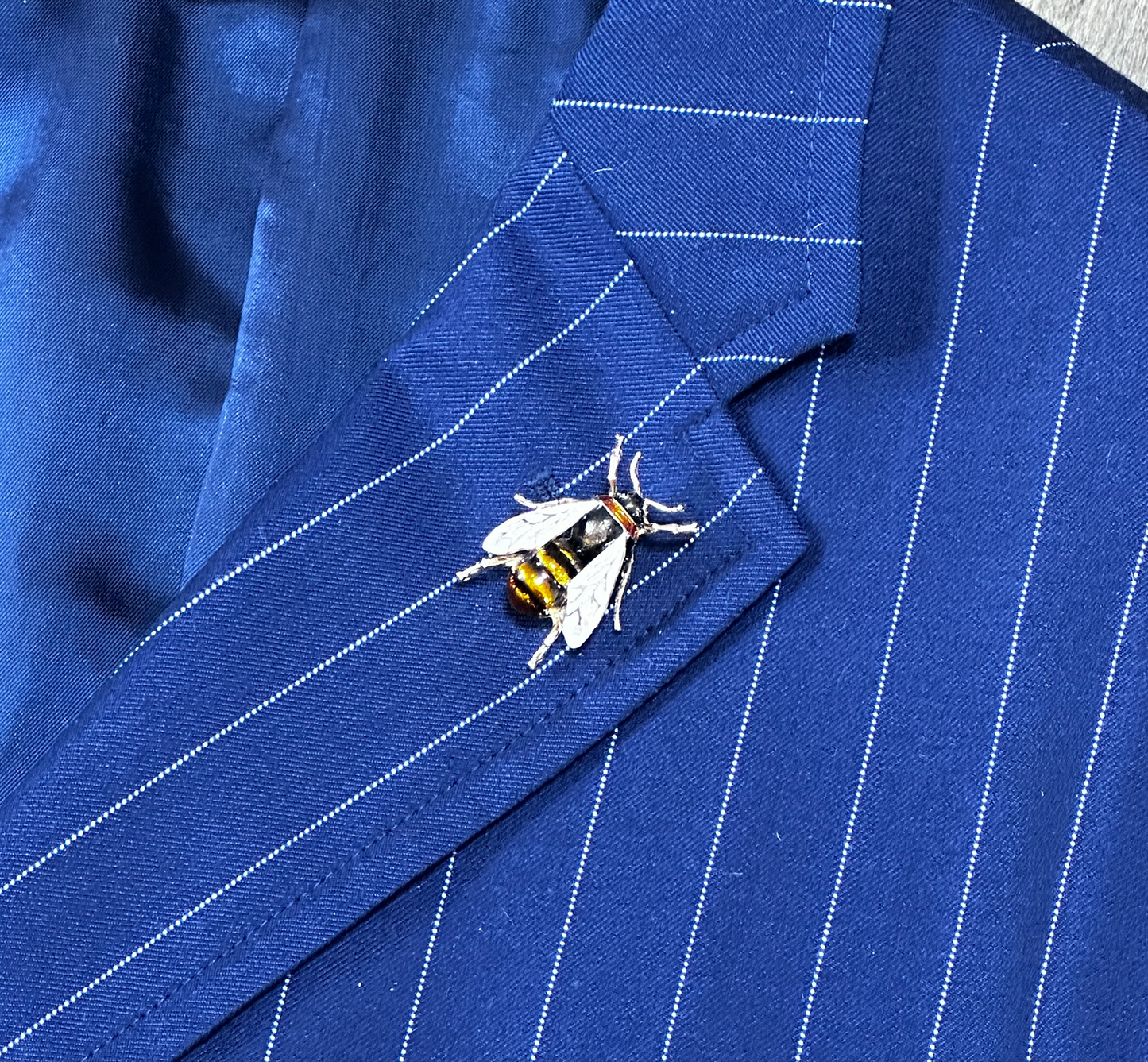Large Bee Lapel Pin