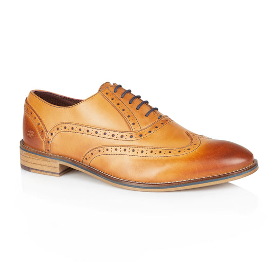 Tasker & Shaw | Luxury Menswear | Tay Oxford Tan
