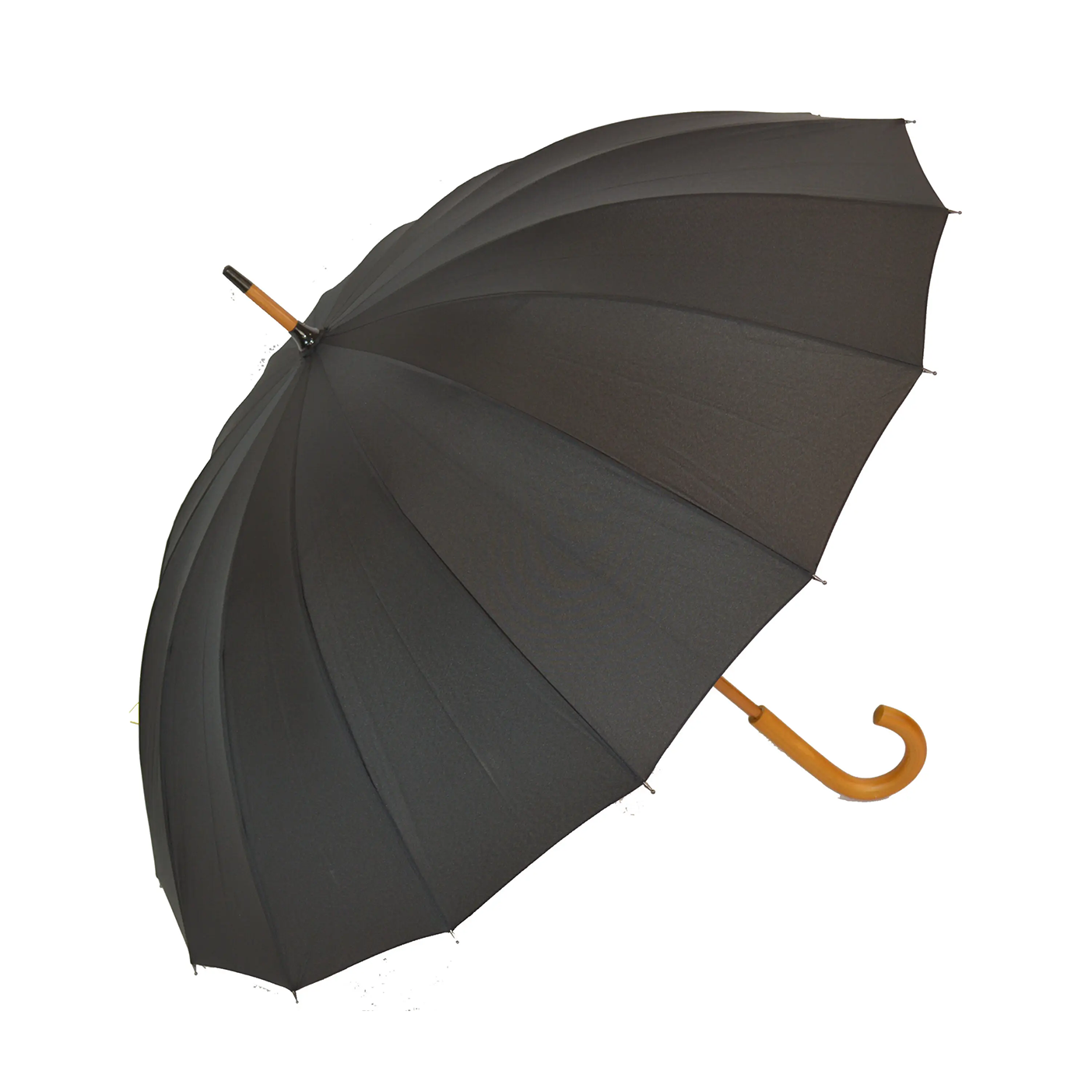 Tasker & Shaw | Luxury Menswear | Gents Manual 16 rib Stick Umbrella