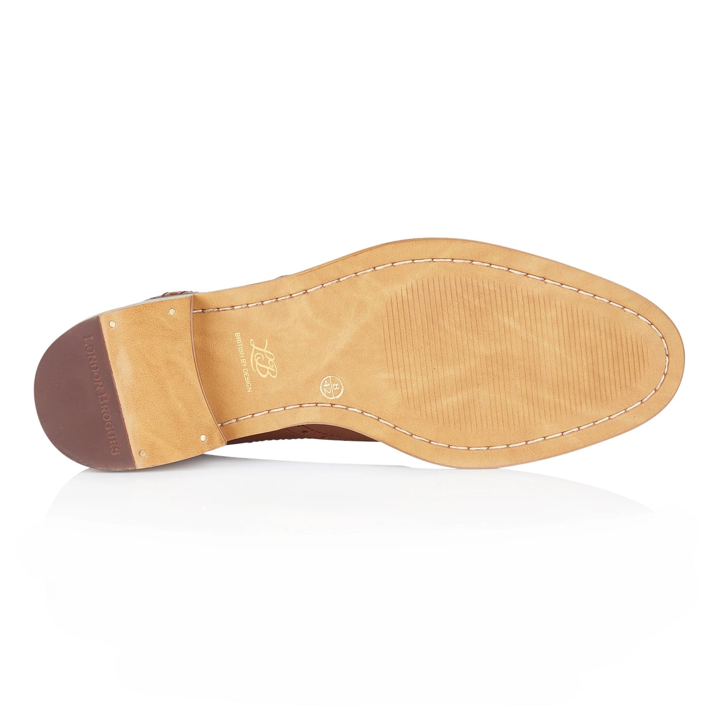 Tasker & Shaw | Luxury Menswear | Tay Oxford Chestnut
