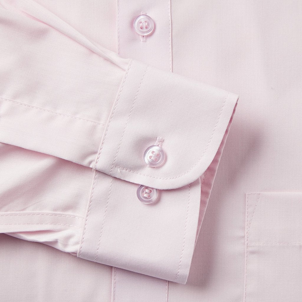 Tasker & Shaw | Luxury Menswear | CLASSIC FIT PINK SINGLE CUFF SHIRT