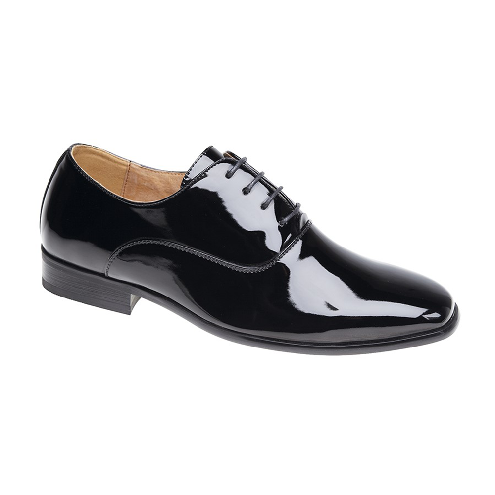 Tasker & Shaw | Luxury Menswear | SAVOY PATENT OXFORD SHOE
