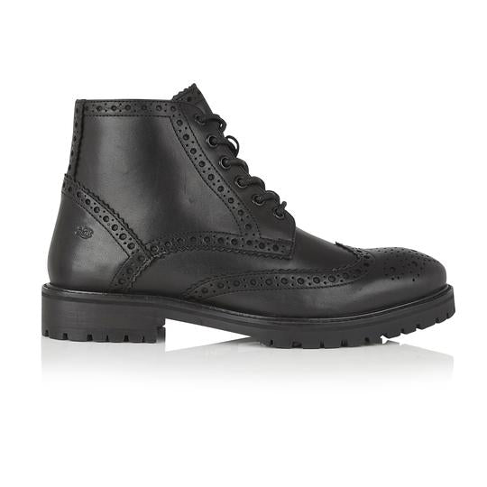 Tasker & Shaw | Luxury Menswear | Cassidy Boot Black