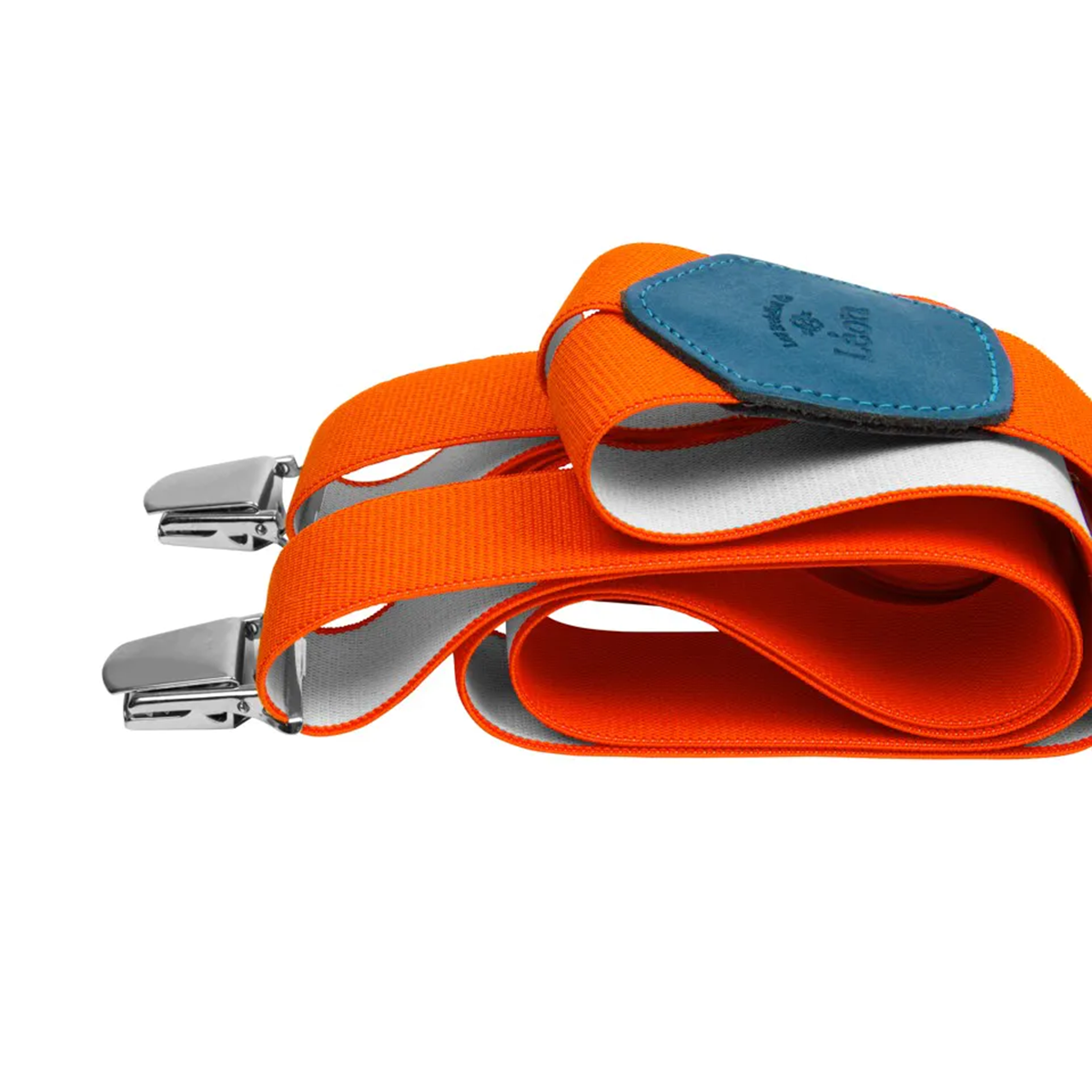 Tasker & Shaw | Luxury Menswear | Orange "Crush" Braces/Suspenders