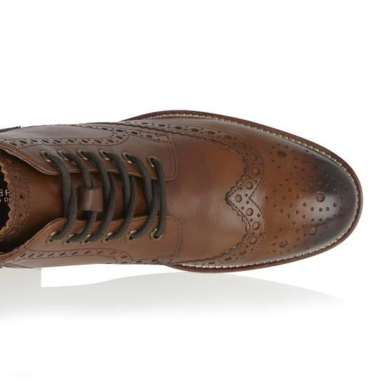 Tasker & Shaw | Luxury Menswear | Cassidy Boot Chestnut