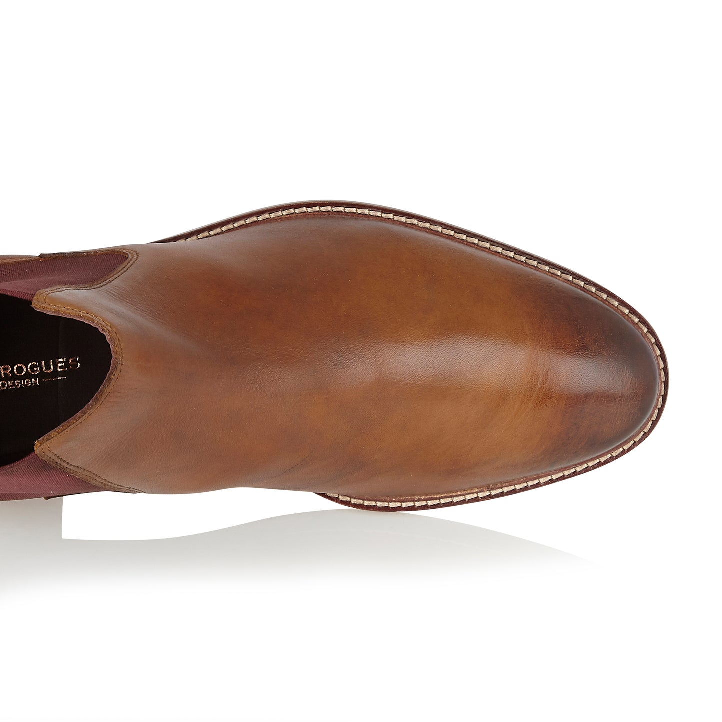 Tasker & Shaw | Luxury Menswear | Chelsea Boot: Chestnut
