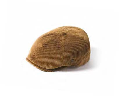 Tasker & Shaw | Luxury Menswear | Corduroy Newsboy 8-panel cap