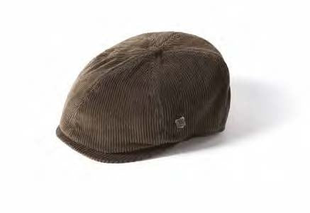 Tasker & Shaw | Luxury Menswear | Corduroy Newsboy 8-panel cap