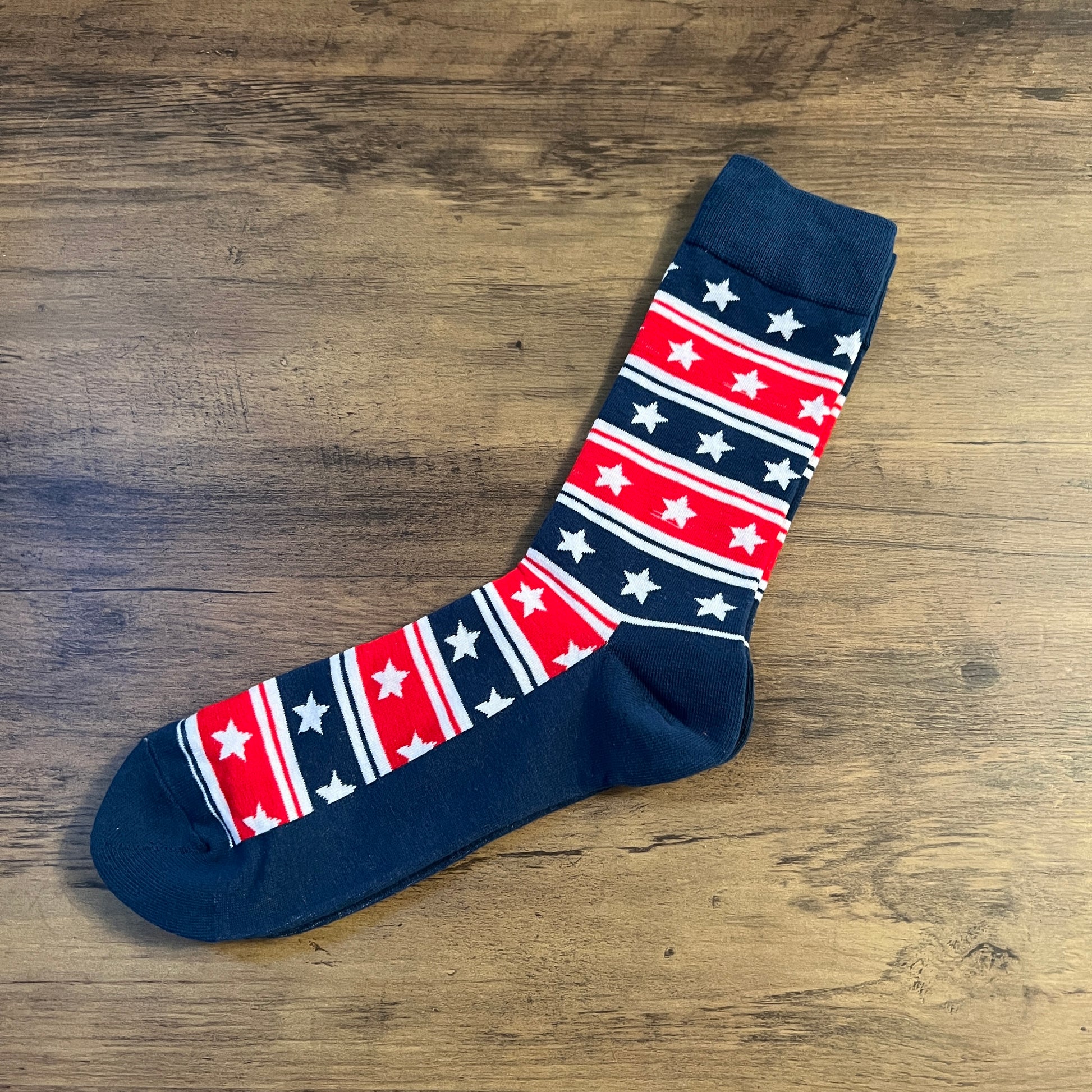 Tasker & Shaw | Luxury Menswear | Stars and Stripes socks