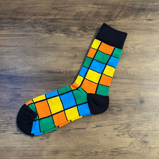 Tasker & Shaw | Luxury Menswear | Stained glass socks
