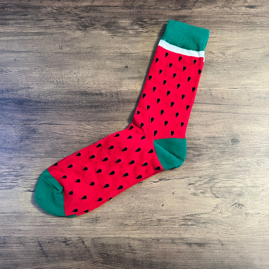 Tasker & Shaw | Luxury Menswear | Cut Watermelon Socks