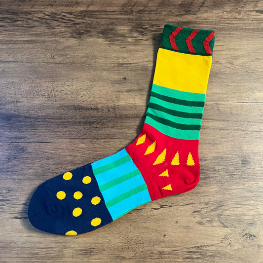 Tasker & Shaw | Luxury Menswear | Aztec Pattern Socks