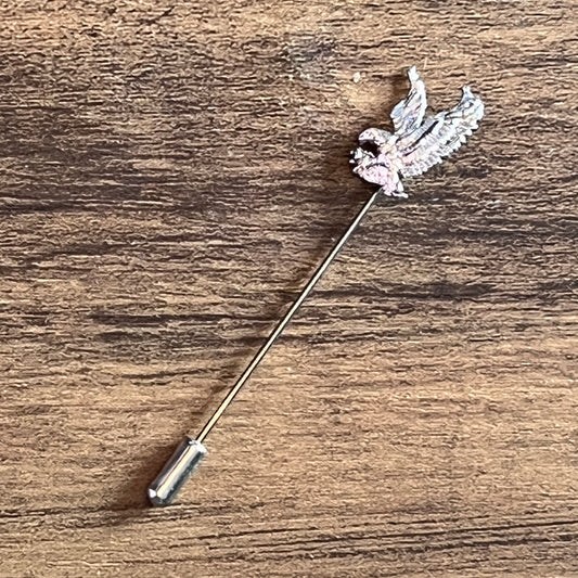Tasker & Shaw | Luxury Menswear | Small eagle pin (Silver finish)