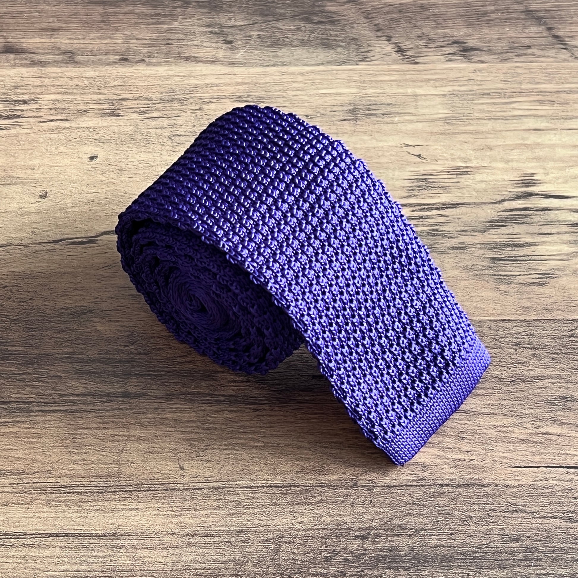 Tasker & Shaw | Luxury Menswear | Baldhead Knitted Tie