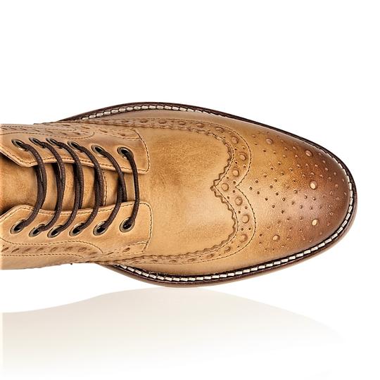 Tasker & Shaw | Luxury Menswear | Clyde Boot Tan