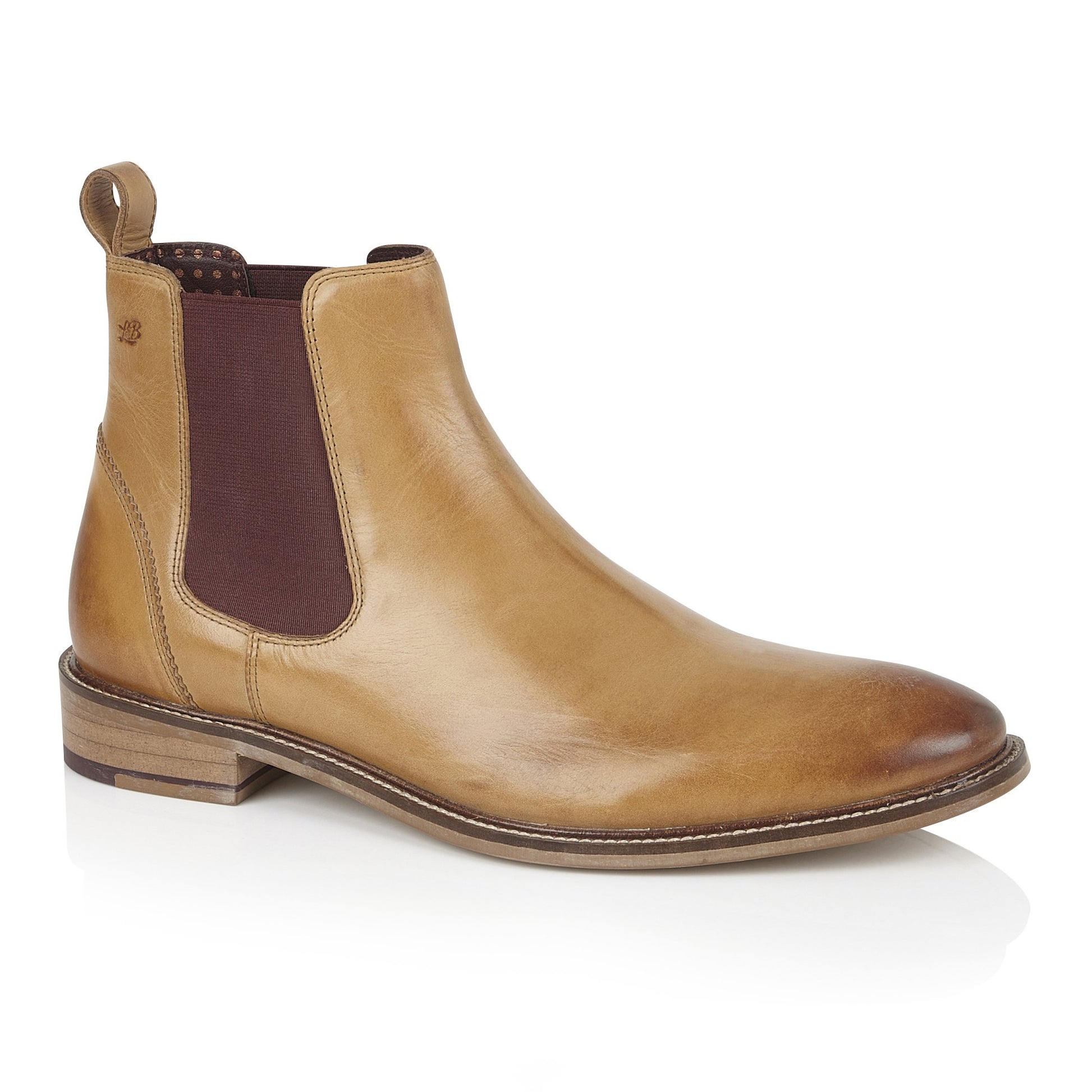 Tasker & Shaw | Luxury Menswear | Chelsea Boot: Tan