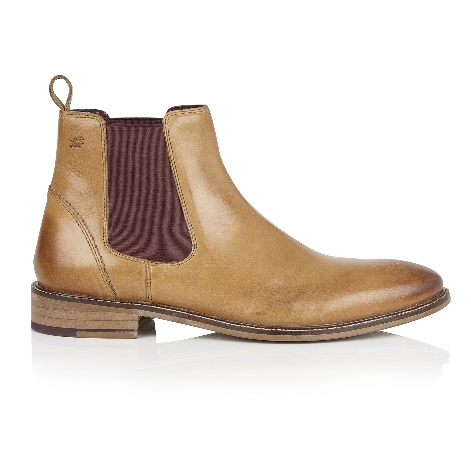 Tasker & Shaw | Luxury Menswear | Chelsea Boot: Tan
