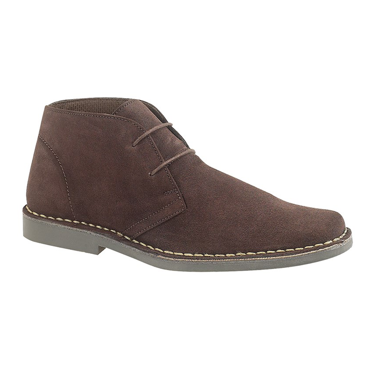 Tasker & Shaw | Luxury Menswear | BrownLeather suede desert boot