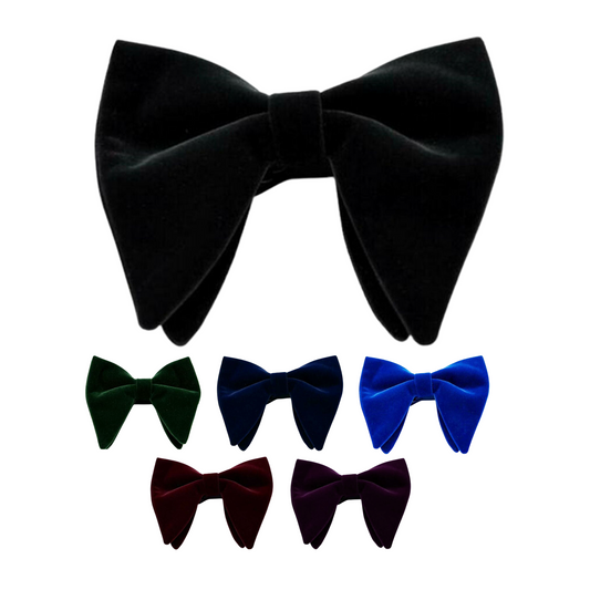 Tasker & Shaw | Luxury Menswear | MONACO VELVET BOW TIE