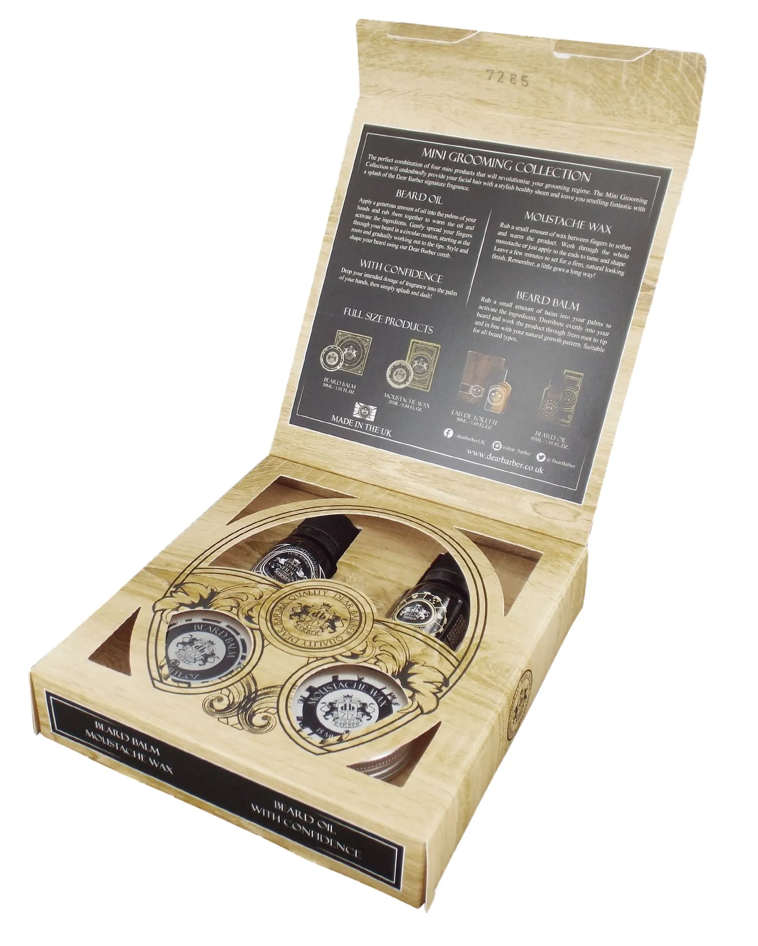 Tasker & Shaw | Luxury Menswear | Mini Grooming gift set