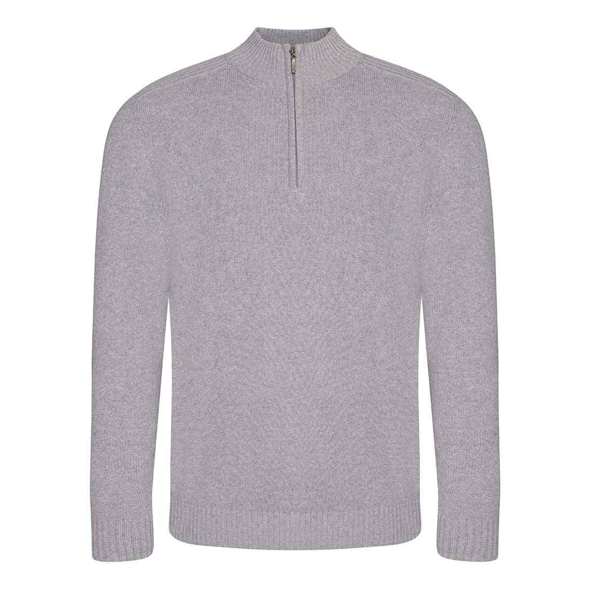 Tasker & Shaw | Luxury Menswear | 1/4 Zip Sustainable Knitted Sweater