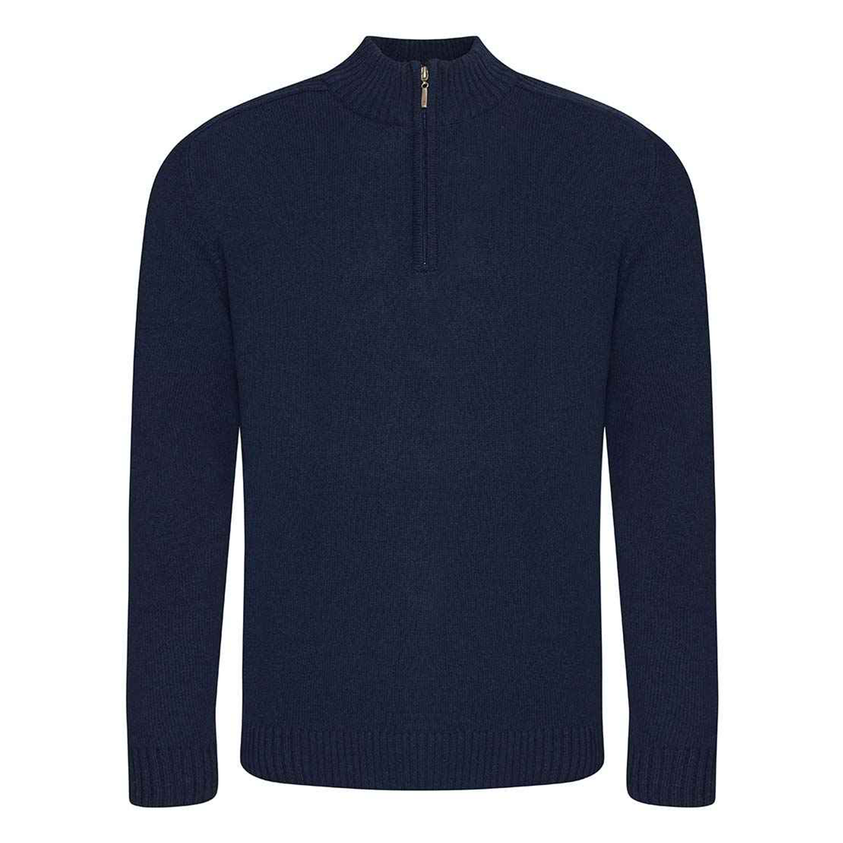 Tasker & Shaw | Luxury Menswear | 1/4 Zip Sustainable Knitted Sweater