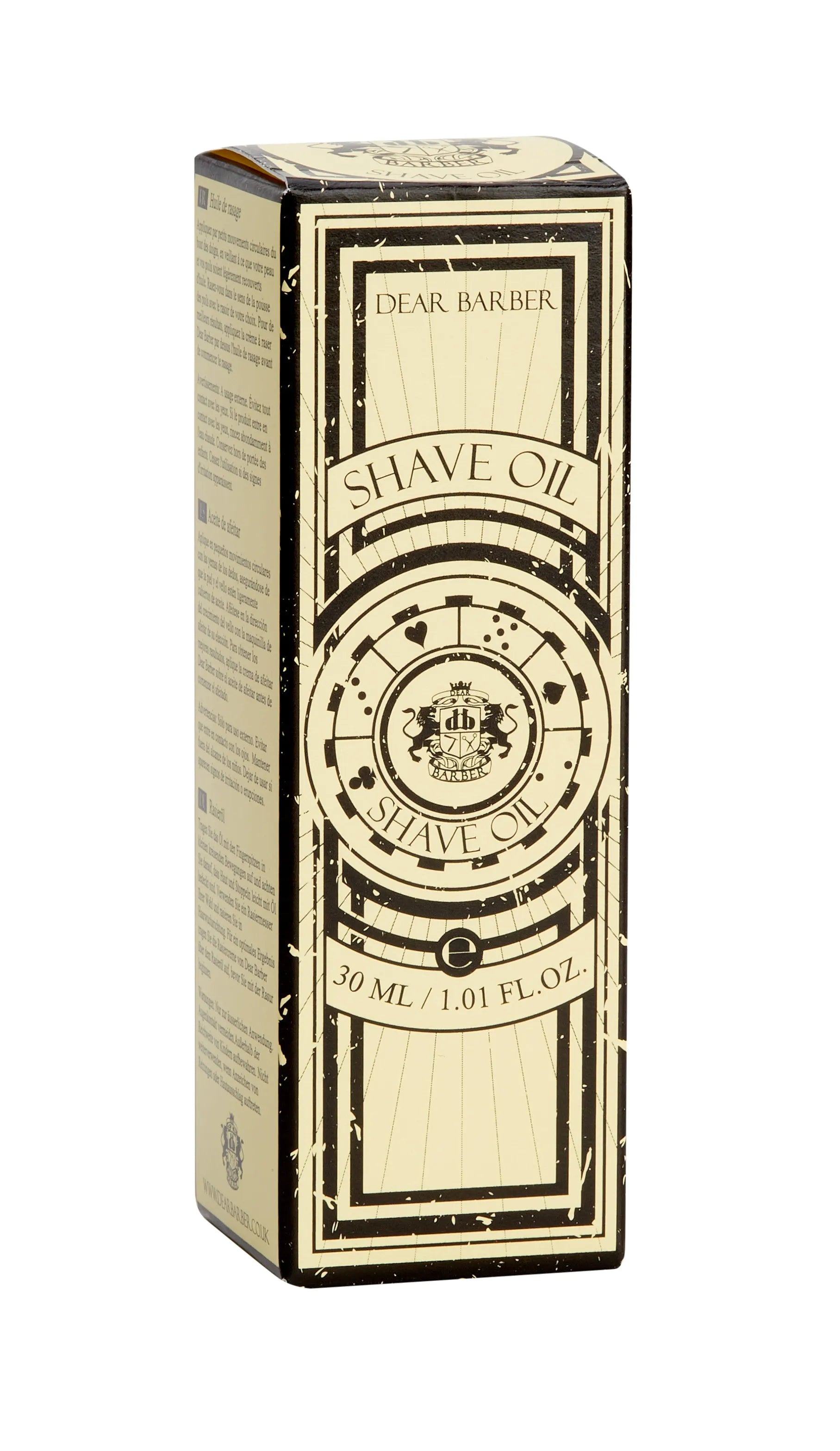 Tasker & Shaw | Luxury Menswear | Shave Oil by Dear Barber (30ml)