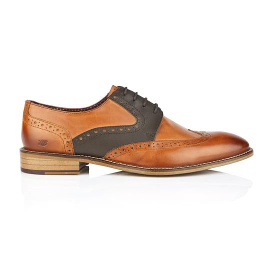 Tasker & Shaw | Luxury Menswear | Forth Derby Tan/Brown