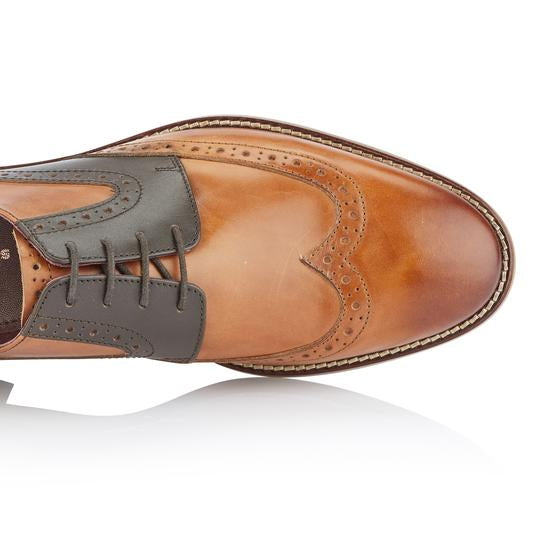 Tasker & Shaw | Luxury Menswear | Forth Derby Tan/Brown