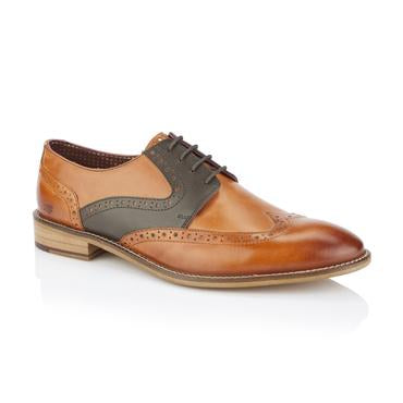 Tasker & Shaw | Luxury Menswear | Forth Derby Tan/Brown