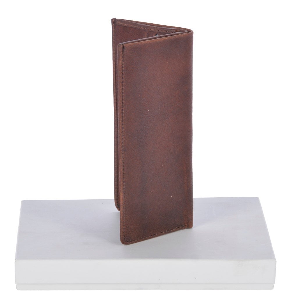 Tasker & Shaw | Luxury Menswear | Cambridge large leather classic 8 card billfold