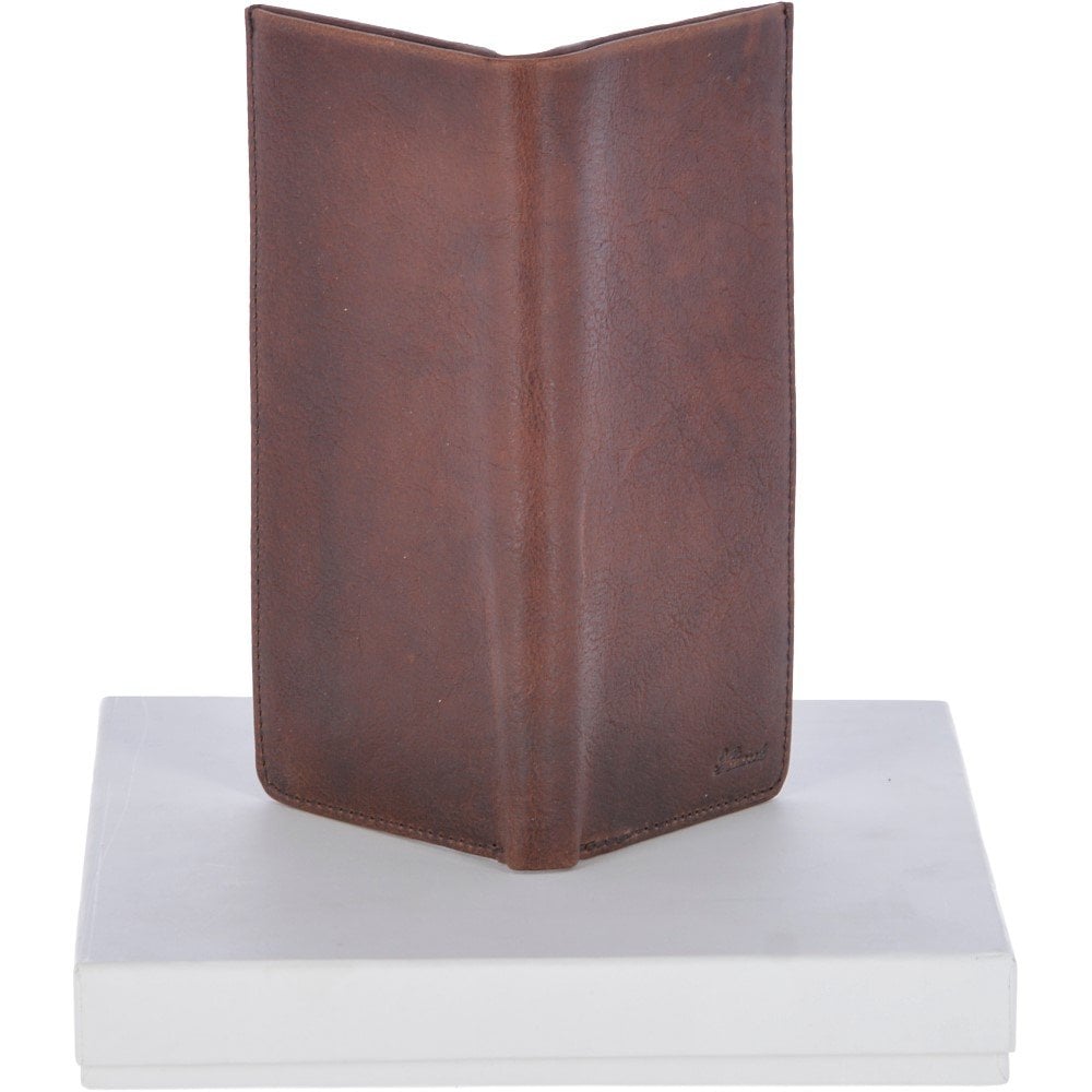 Tasker & Shaw | Luxury Menswear | Cambridge large leather classic 8 card billfold