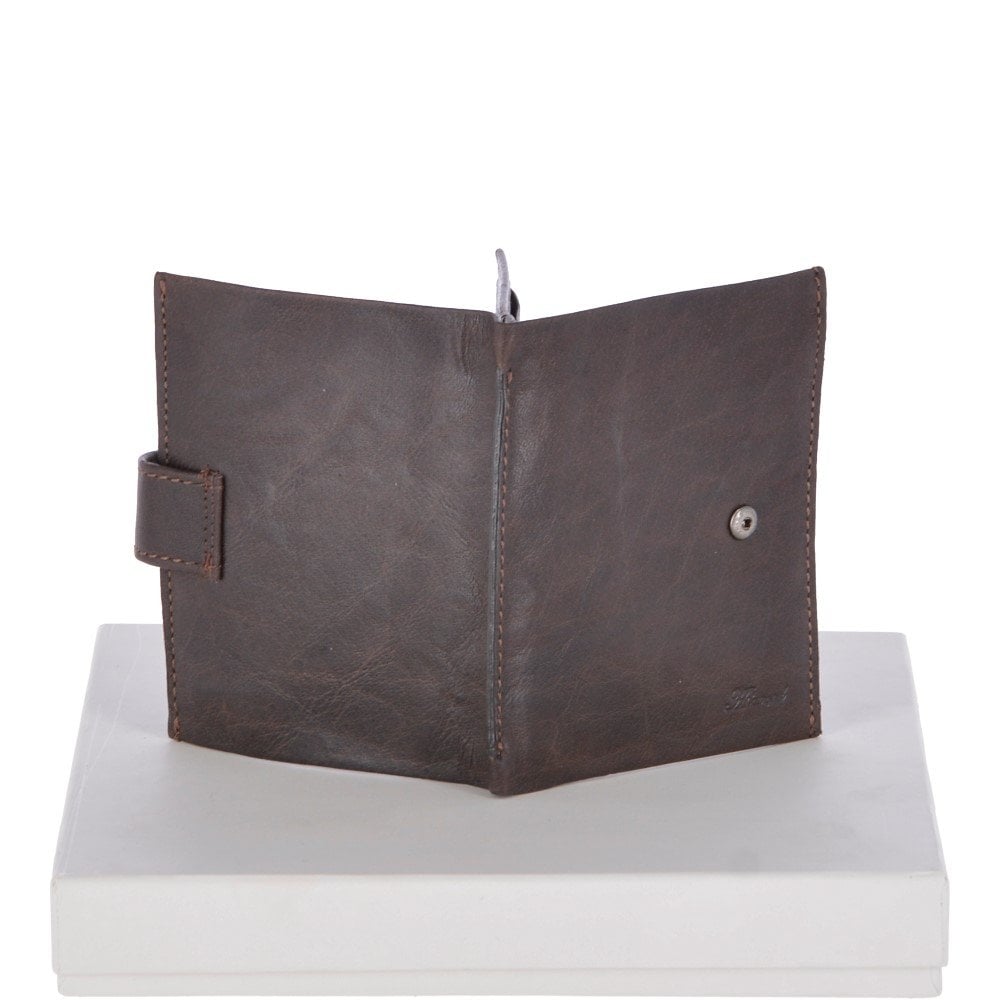 Tasker & Shaw | Luxury Menswear | Luxury leather note and coin 6 card billfold wallet