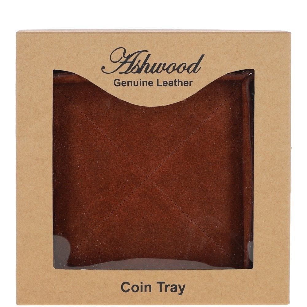 Tasker & Shaw | Luxury Menswear | Leather watch / coin / valet tray