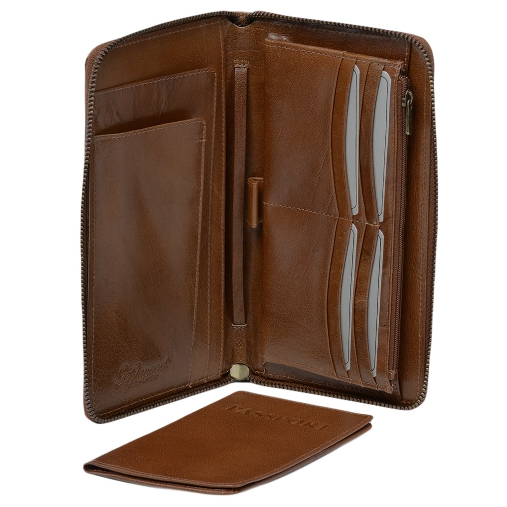 Tasker & Shaw | Luxury Menswear | Luxury leather travel wallet set