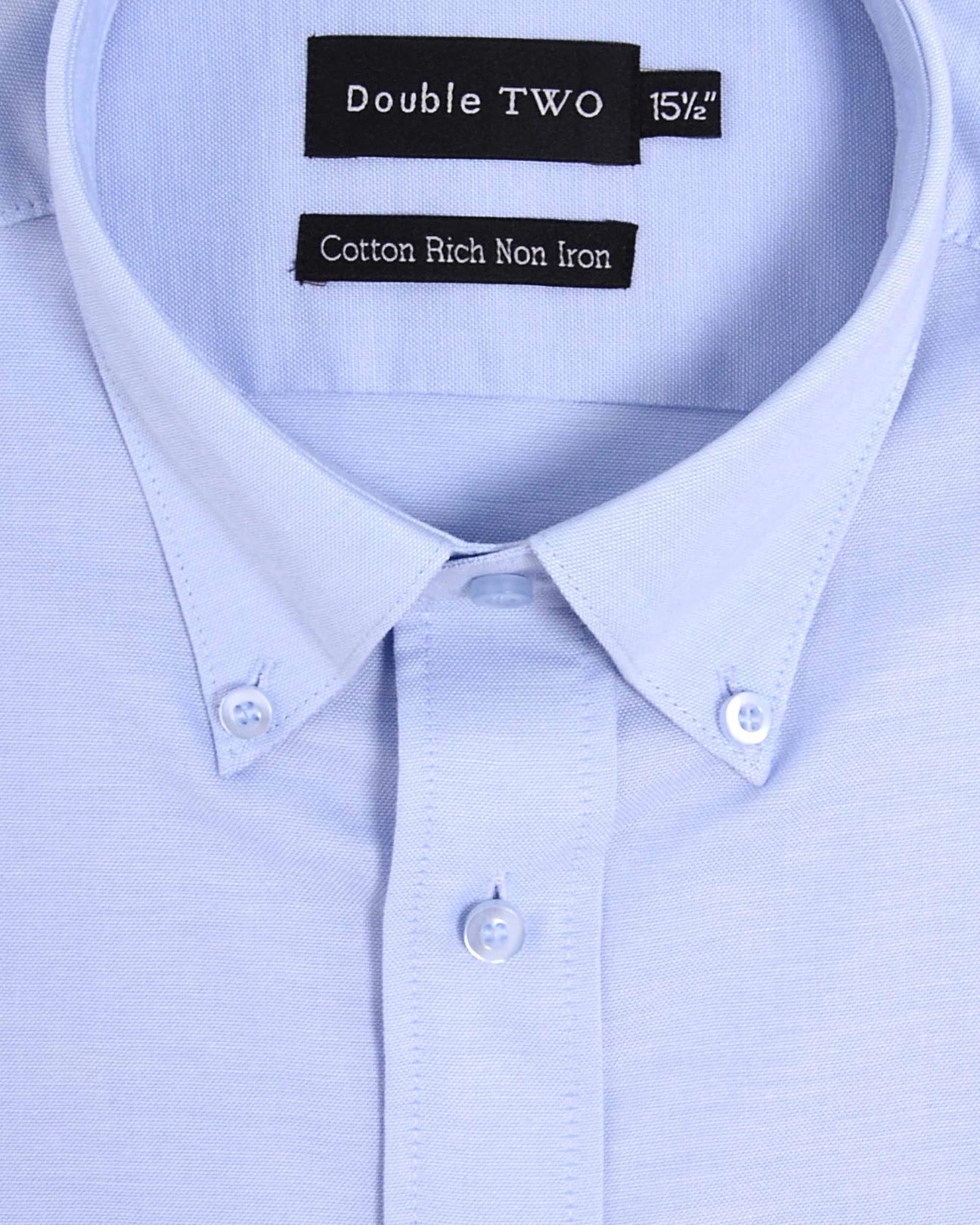 Tasker & Shaw | Luxury Menswear | CLASSIC FIT BLUE BUTTON DOWN SHIRT
