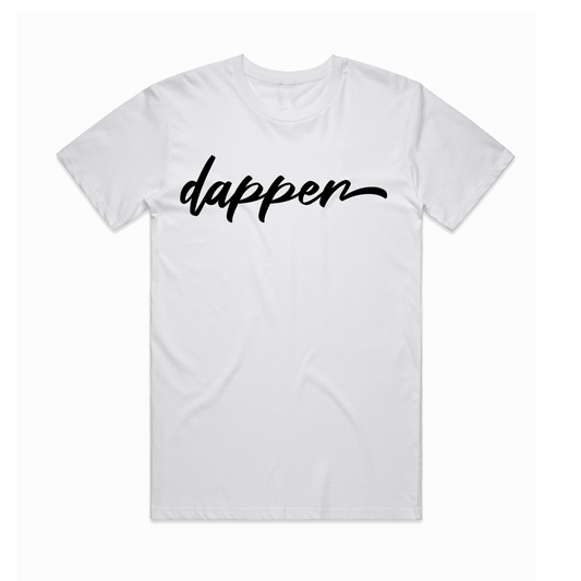 Tasker & Shaw | Luxury Menswear | White "Dapper" Tee
