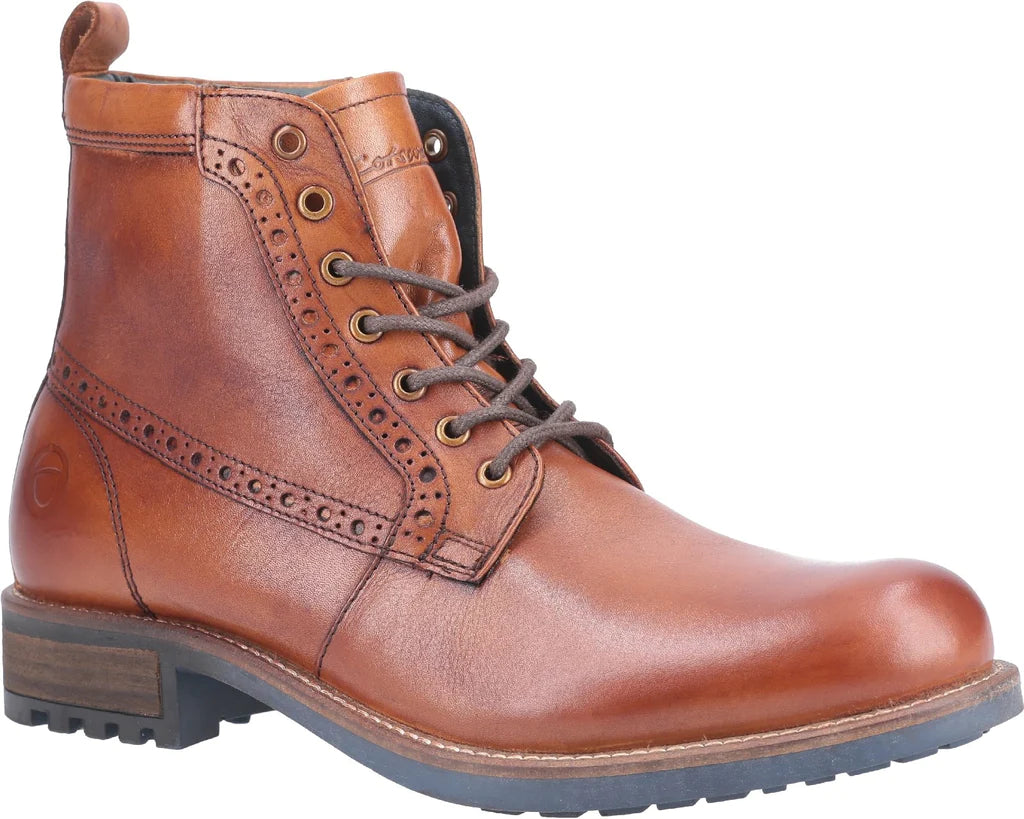 Tasker & Shaw | Luxury Menswear | Dauntsey Boot (Tan)