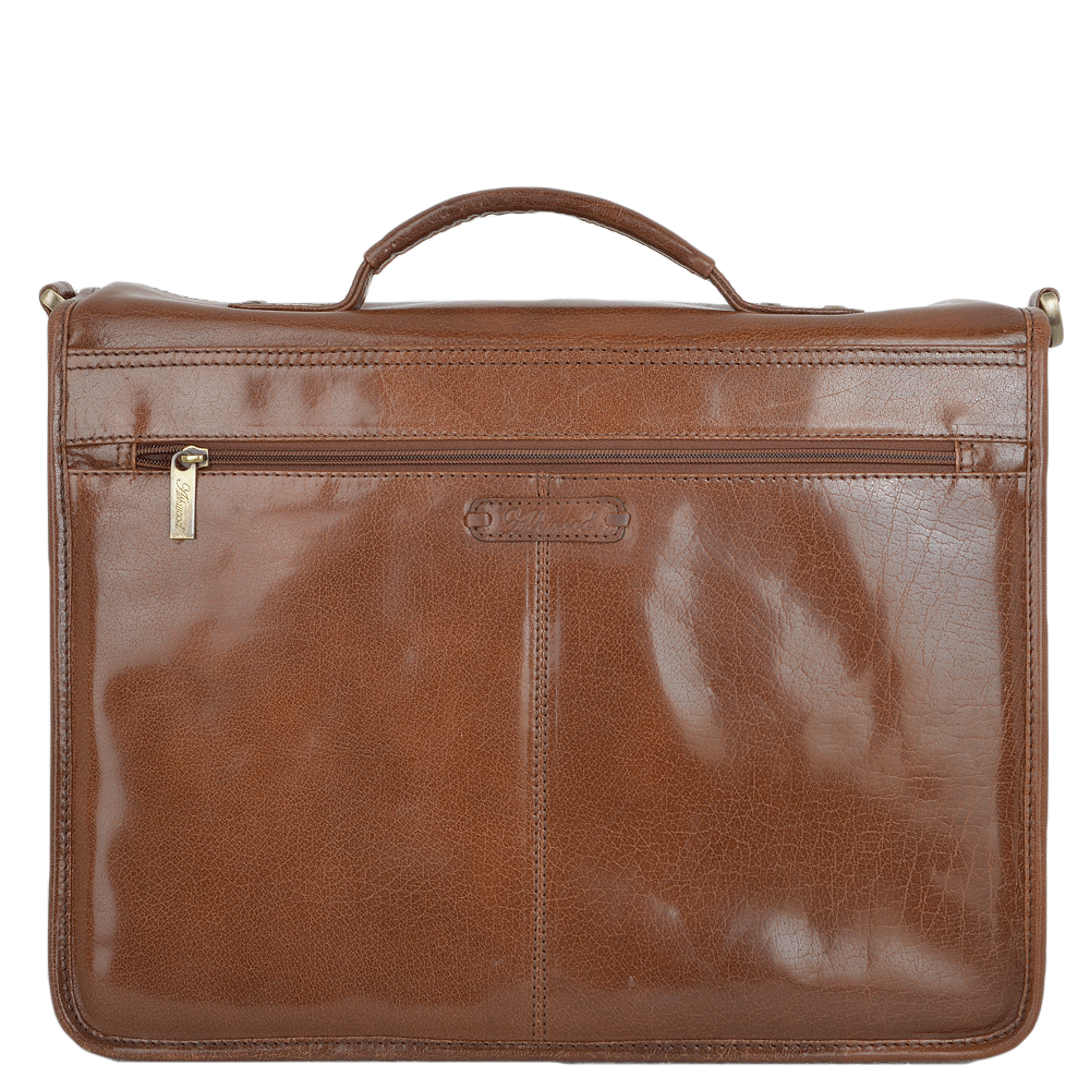 Tasker & Shaw | Luxury Menswear | Ealing traditional leather briefcase