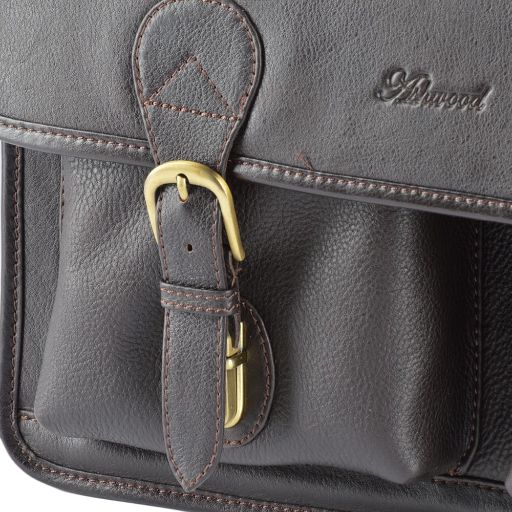 Tasker & Shaw | Luxury Menswear | Ealing traditional leather briefcase