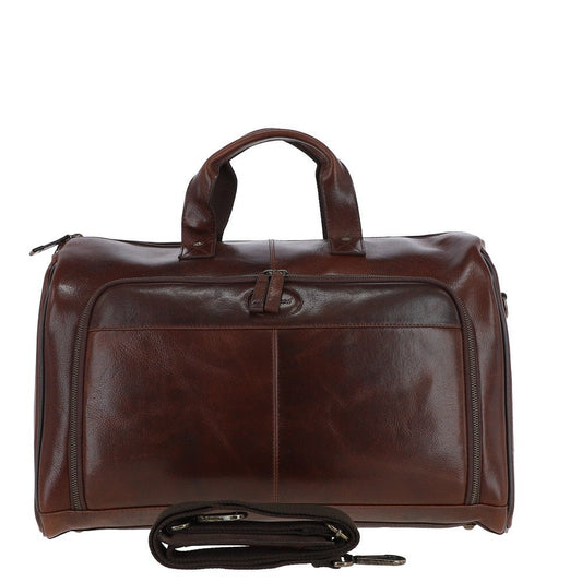 Tasker & Shaw | Luxury Menswear | Notting Hill leather Flight/Cabin bag