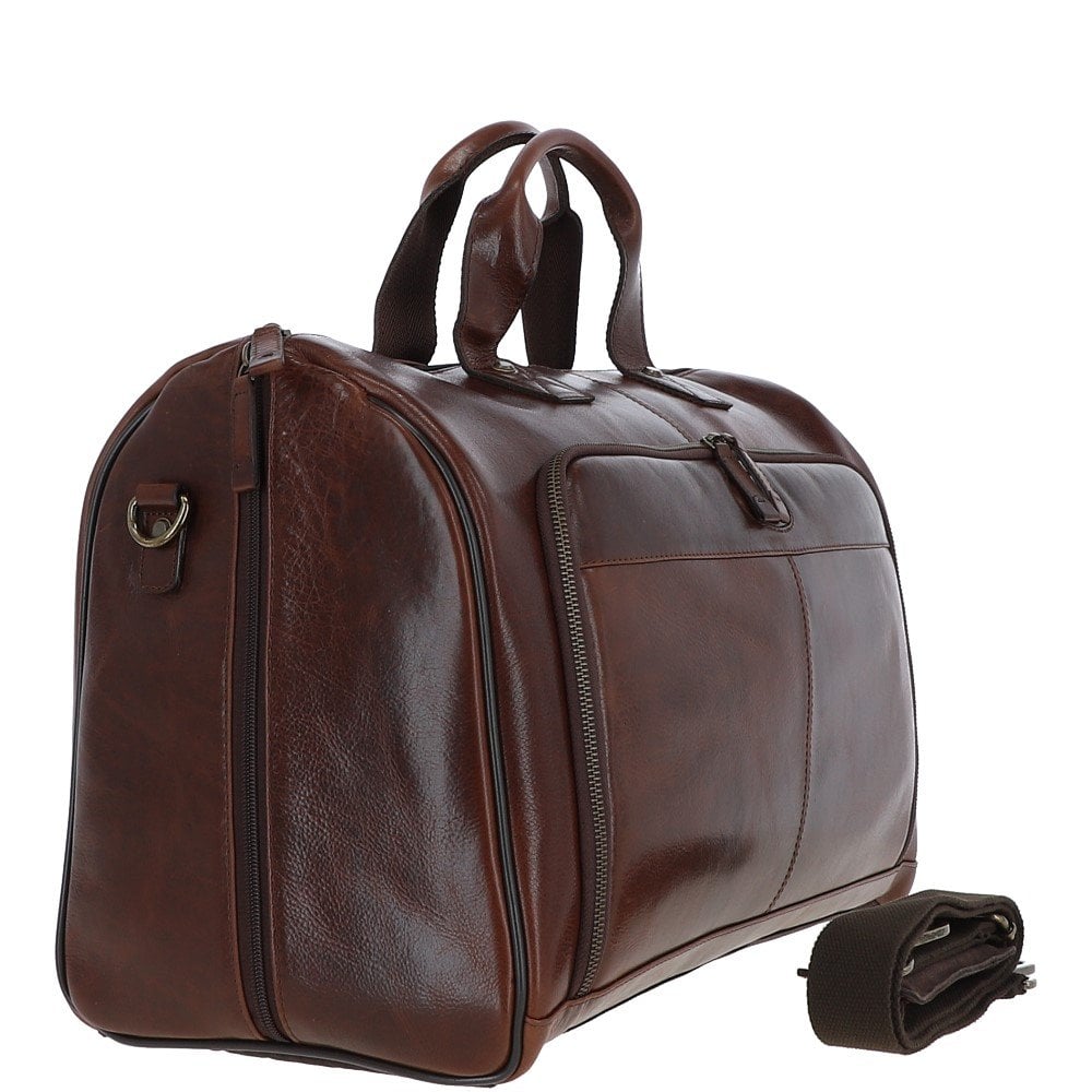 Tasker & Shaw | Luxury Menswear | Notting Hill leather Flight/Cabin bag