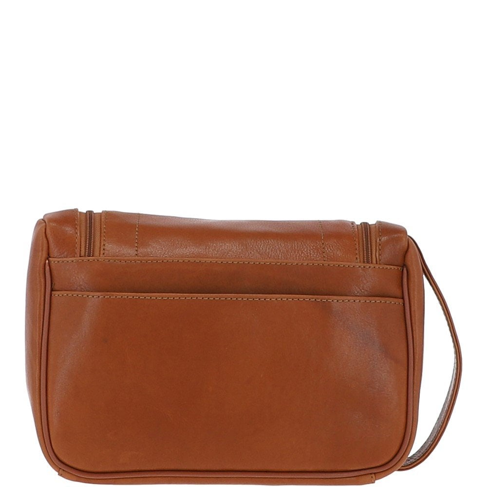 Tasker & Shaw | Luxury Menswear | Mayfair hanging leather washbag