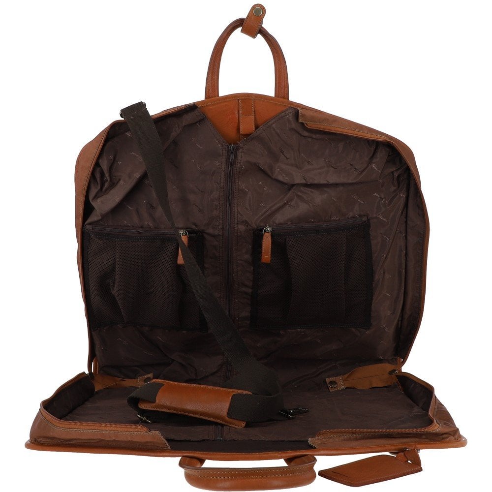 Tasker & Shaw | Luxury Menswear | Shoreditch leather suit carrier