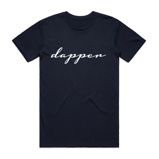 Tasker & Shaw | Luxury Menswear | Navy "Dapper" Tee
