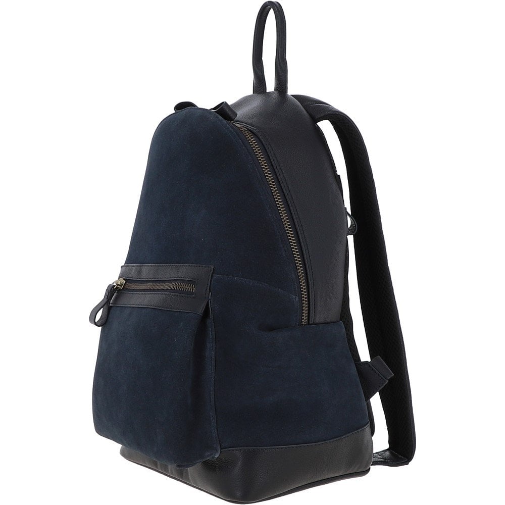 Tasker & Shaw | Luxury Menswear | Tucker luxury suede & leather backpack