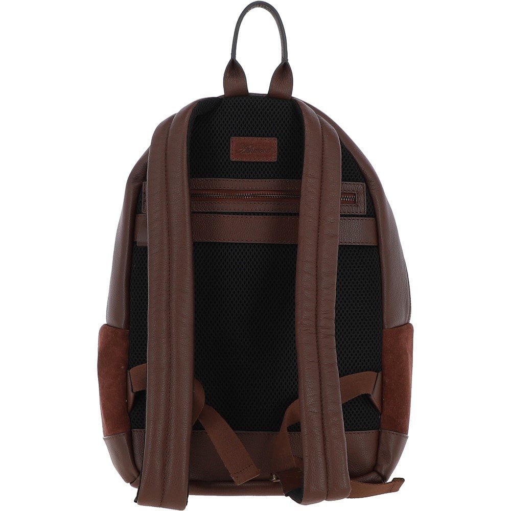 Tasker & Shaw | Luxury Menswear | Tucker luxury suede & leather backpack